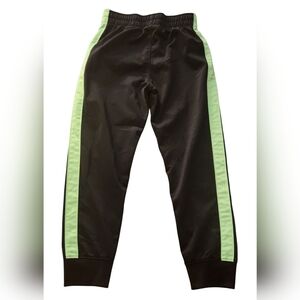 Nike Kids Black Joggers with Green Logo NWOT